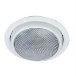 Perko Round Surface Mount LED Dome Light w/Trim Ring - White Pow