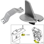 Tecnoseal Anode Kit w3/Hardware - Yamaha 150-200HP Left Hand Rot