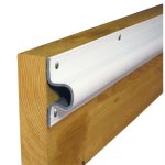 Dock Edge "C" Guard PVC Dock Profile - (4) 6' Sections