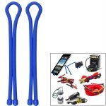 Nite Ize Gear Tie 18" - Blue 2 Pack