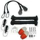 TACO Premium Rigging Kit Black f/1 Pair Outriggers