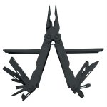 SOG PowerLock EOD 2.0 w/V-Cutter - Black Oxide w/Nylon Pouch