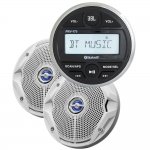 JBL MPK175 w/PRV 175 AM/FM USB Bluetooth&reg; Gauge Style Stereo