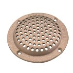 Perko 8" Round Bronze Strainer MADE IN THE USA