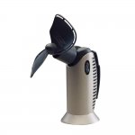 Caframo Tiny Tornado II 827 4.5" Handheld 1-Speed Fan - Bla