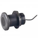 Humminbird XFM 9 20 Dual Beam Flush Mount Plastic Thru-Hull Tran