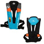 Stearns 1493 A/M - 33g Auto/Manual Inflatable PFD - Blue/Orange/