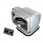 Golight Permanent Mount Searchlight w/Dash Mounted Remote - Whit