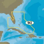 C-MAP MAX-N+ NA-Y943 - Florida & The Bahamas