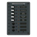 Blue Sea 8023 DC 8 Position Circuit Breaker (White Switches)