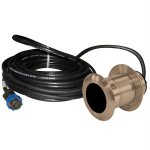Lowrance B117 0° 50/200kHz Thru-Hull Depth/Temp w/Blue Conn