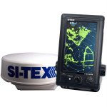 SI-TEX T-761 Compact Color Radar w/4kW 24" Dome - 7" T