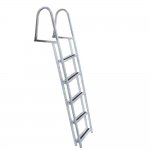 Dock Edge STAND-OFF Aluminum 5-Step Ladder w/Quick Release