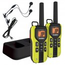 Uniden 40 Mile FRS/GMRS Two-Way Radio w/Li-Ion Charger & Headset