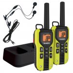 Uniden 40 Mile FRS/GMRS Two-Way Radio w/Li-Ion Charger & Headset
