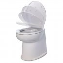 Jabsco 17" Deluxe Flush Fresh Water Electric Toilet w/Soft