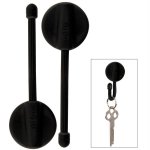 Nite Ize GearTie 2" Mountable Hanging Twist Tie - Black 2-P