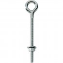 Ronstan Eye Bolt - Welded Eye - 3/8" Thread x 4" Long