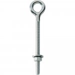 Ronstan Eye Bolt - Welded Eye - 3/8" Thread x 4" Long
