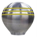 Ongaro Throttle Knob - 1-½" - Gold Grooves