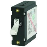 Blue Sea 7230 AC / DC Single Pole Magnetic World Circuit Breaker