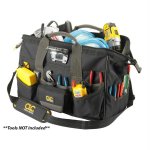 CLC L232 Tech Gear LED Lighted 18" BigMouth Tool Bag