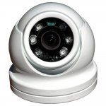 Iris Miniature Fixed Dome Camera Standard HD-SDI w/LED Illuminat