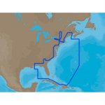 C-MAP MAX NA-M022 - U.S. East Coast & The Bahamas - SD&trade; Ca