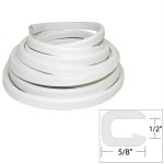 TACO Flexible Vinyl Trim - ½" Opening x ⅝"W