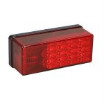 Wesbar 3" x 8" Waterproof LED 7-Function, Right/Curbsi