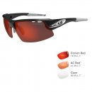 Tifosi Crit Race Silver Clarion Red/AC Red&trade;/Clear
