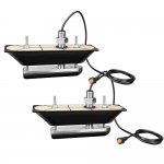 Garmin GT30-THP SS Thru-Hull Pair DownVü/SideVü Scanni