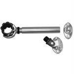 Rupp Threaded Antenna Support w/6" Flat Mount, Oval 4-Way B