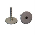 Weld Mount 1.25" Tall Stainless Stud w/#10 x 24 Threads - Q