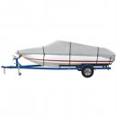 Dallas Manufacturing Co. 600 Denier Grey Universal Boat Cover -