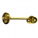 Whitecap Cabin Door Hook - Polished Brass - 3"