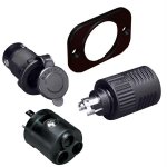 Marinco ConnectPro&reg; Charging/Trolling Receptacle, Plug & 6-G