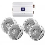 JBL MS6510 Speakers & MA6004 Amp Package - (4) 6.5" Speaker