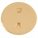 Beckson 5" Twist-Out Deck Plate - Beige