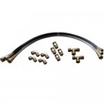 SI-TEX Autopilot Hydraulic Steering Installation Kit w/Hoses & F
