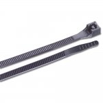 Marinco 6" UV Black Standard Cable Zip Ties - 100 Pack