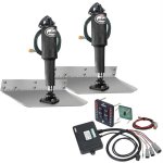 Lenco 9" x 9" Standard Trim Tab Kit w/LED Indicator Sw