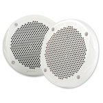 FUSION 6.5" Round 2-Way Speakers - 200W - (Pair) White