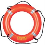 Mustang 24" Life Ring w/Tape - Orange