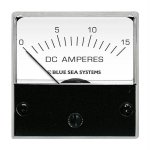 Blue Sea 8038 DC Analog Micro Ammeter - 2" Face, 0-15 Amper