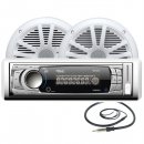 Boss Audio MCK1306W.6 Package w/MR1306UA Receiver, 2 MR6W Speake