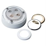 Innovative Lighting 4-LED 3" Round Interior Light - White,