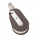 Barton Marine Snatch Block W/Stainless Steel D Shackle - 16mm Sh