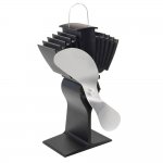 Caframo Ecofan Airmax 812AM Heat Powered Stove Fan - Nickel Blad