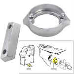 Tecnoseal Anode Kit w/Hardware - Volvo Duo-Prop 290 - Magnesium